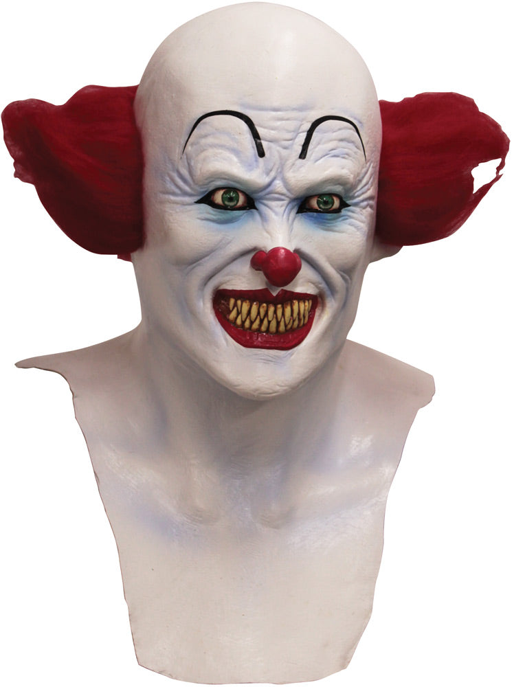 Maschera in Lattice Clown IT Originale Deluxe Pagliaccio Horror Trick or Treat