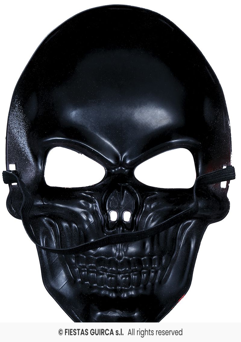 Maschera Rigida Teschio Scheletro Con Effetto Invecchiato Horror Halloween