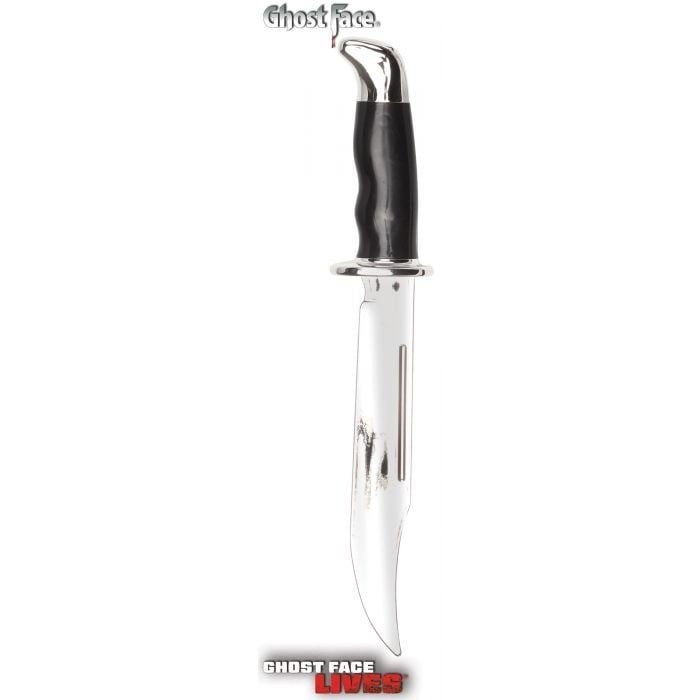 Coltello Ghost Face Originale Cromato 35 cm. Scream Halloween