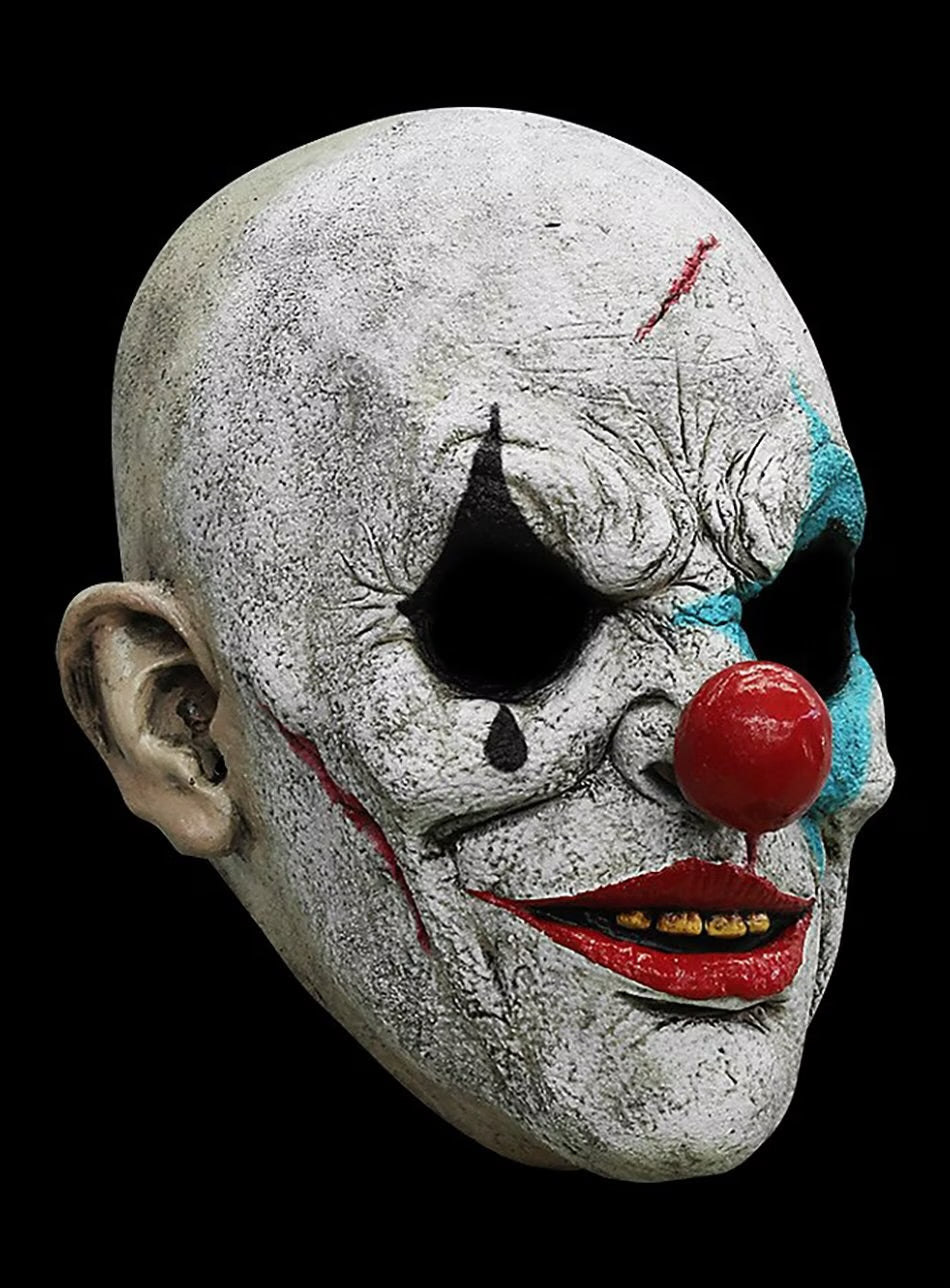 Maschera In Lattice Clown Horror Perfect Size Halloween