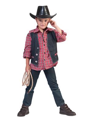 gilet cowboy bambino