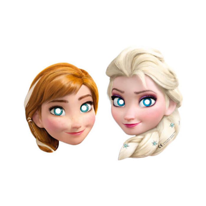 Maschera Elsa Frozen 2D Carta Originale Disney