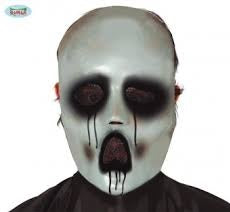 Maschera PVC Volto di Ferro Horror Scream Serie TV con Elastico