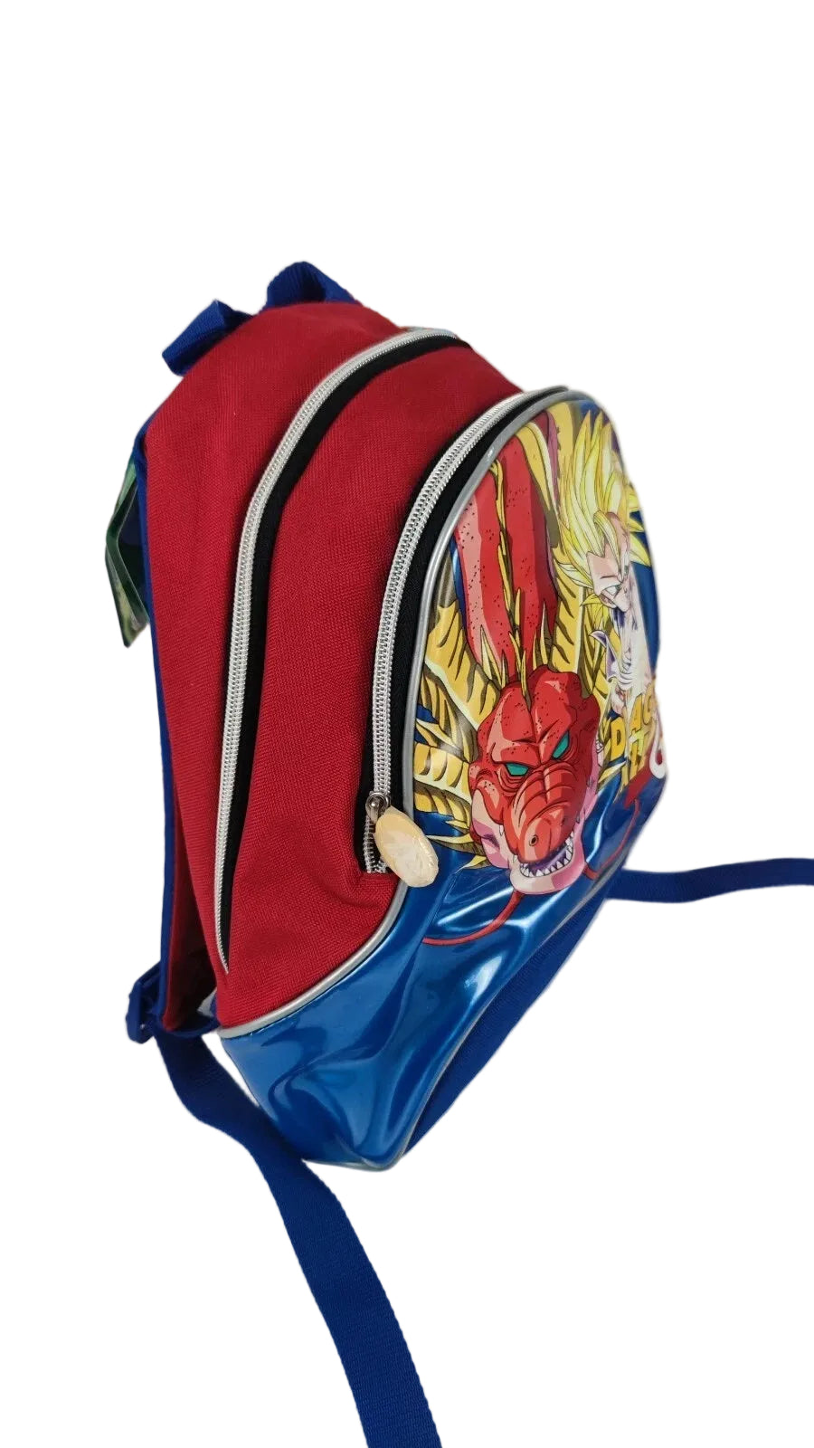 Zainetto Scuola DragonBall GT Tempo Libero Asilo con 2 Zip 37x25x8cm Originale SJ Gang