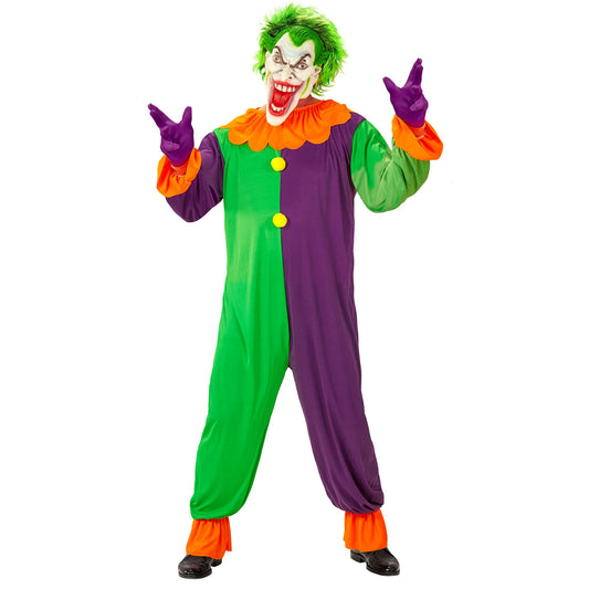 Costume Clown Malvagio con Maschera 1