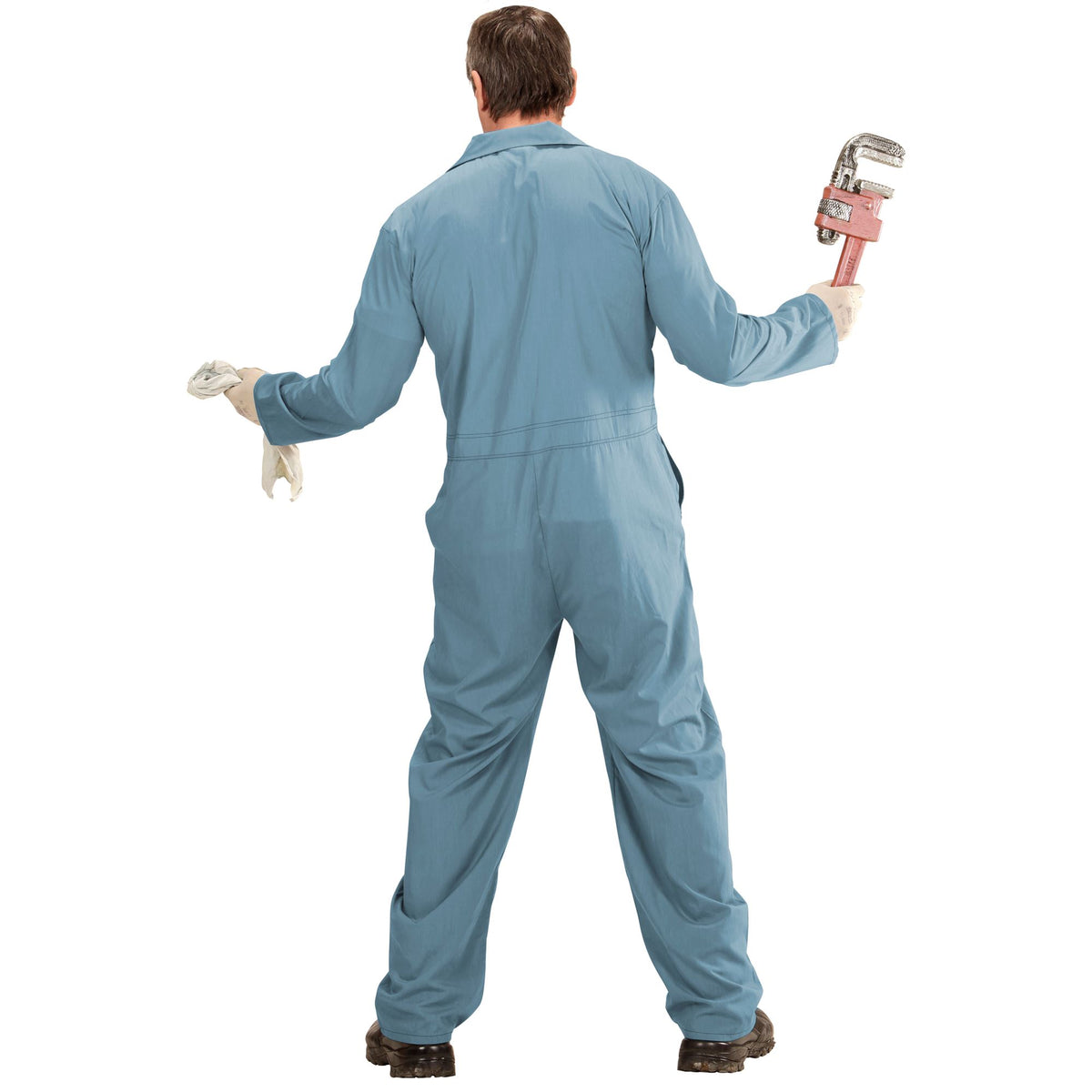 Costume Assassino Michael Myers Tuta Meccanico Uomo Halloween