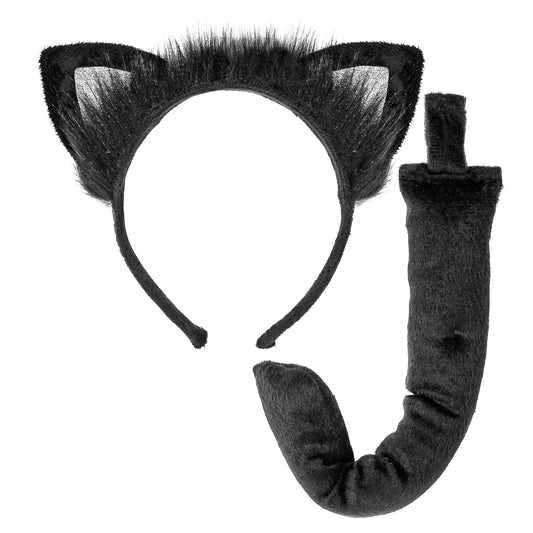 Costume Gatto con orecchie e coda 1