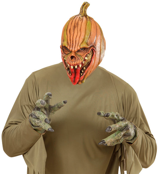 maschera zucca horror
