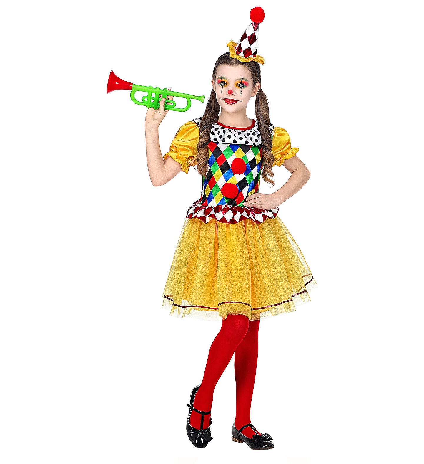 costume clown bambina