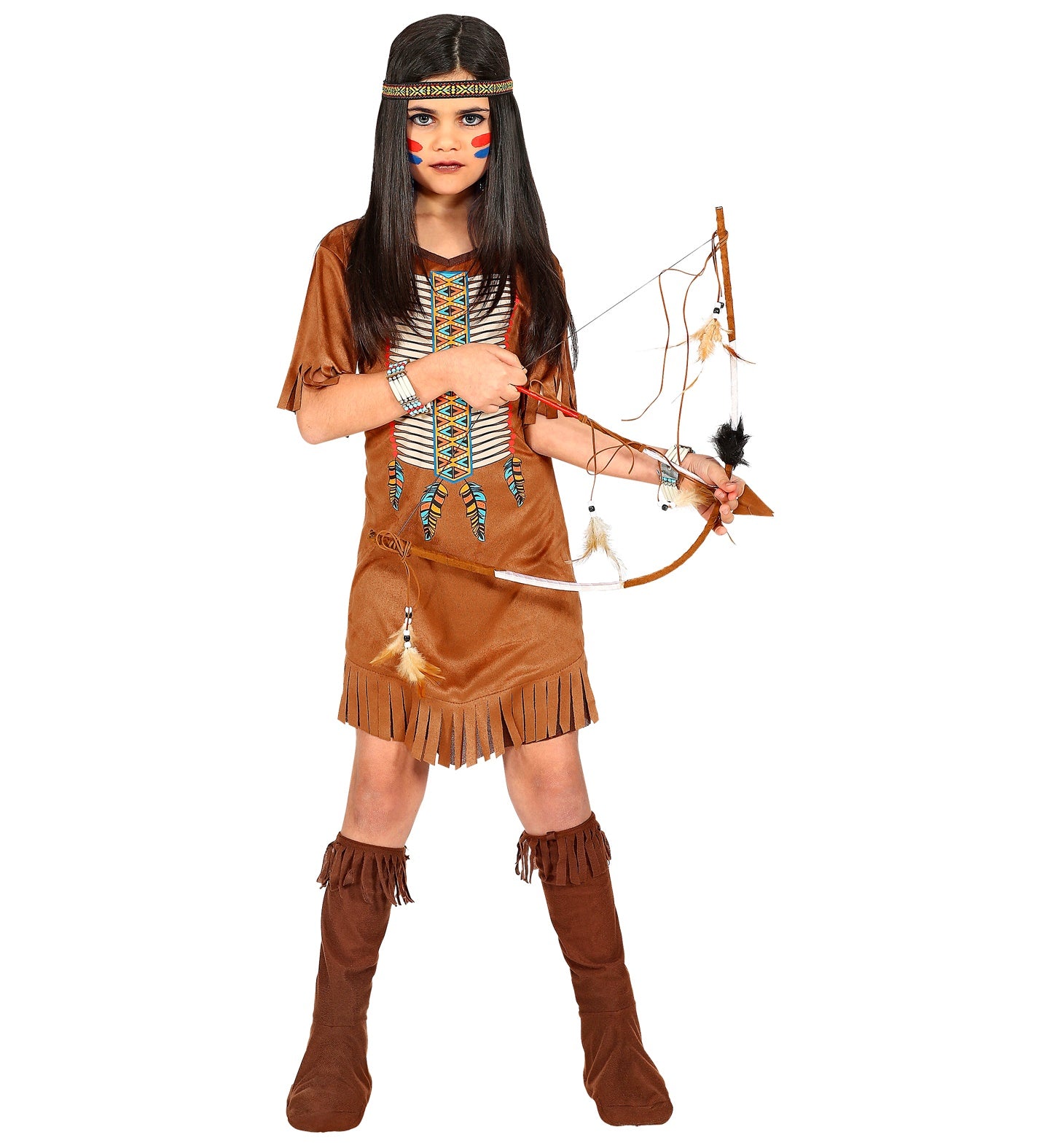 costume da Indiana bambina