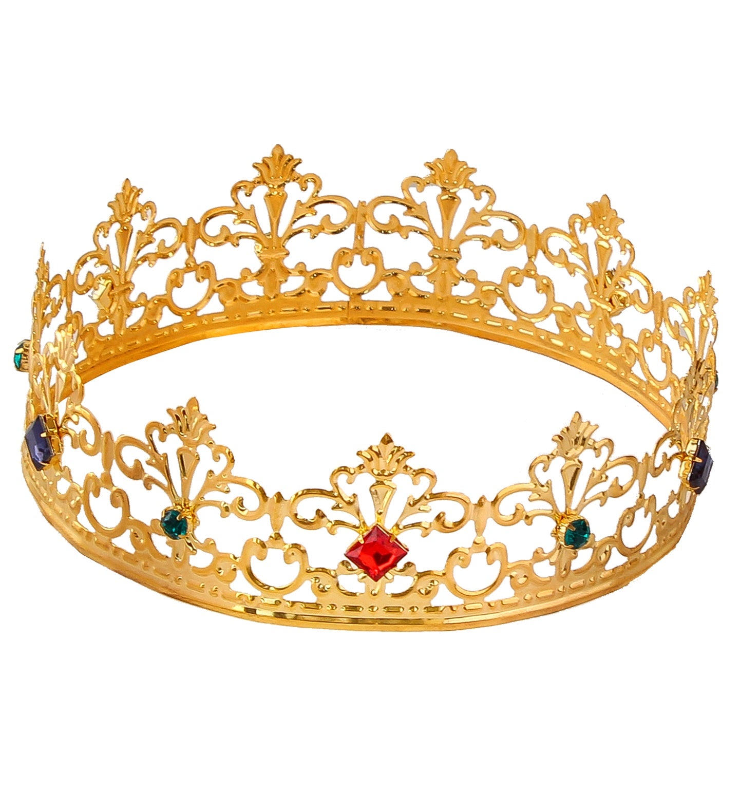 corona reale dorata