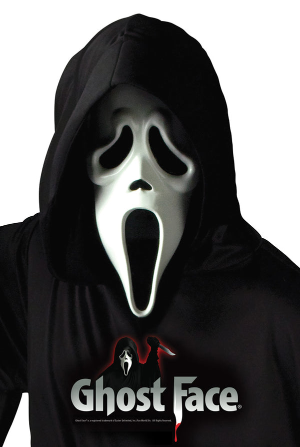 Maschera Ghost Face Classica Bianca Scream Originale Halloween