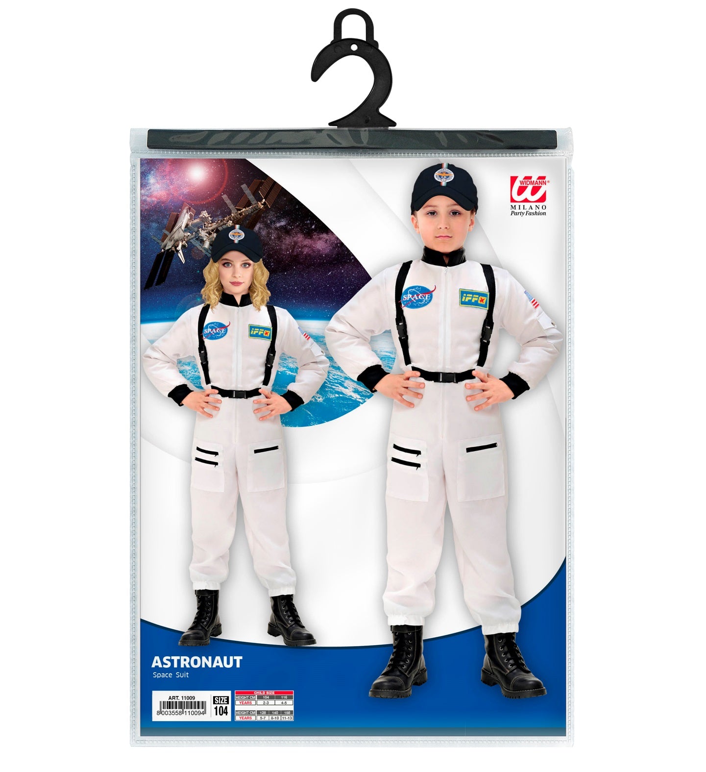 costume astronauta