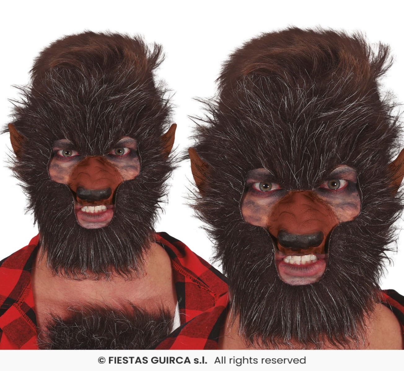 maschera lupo