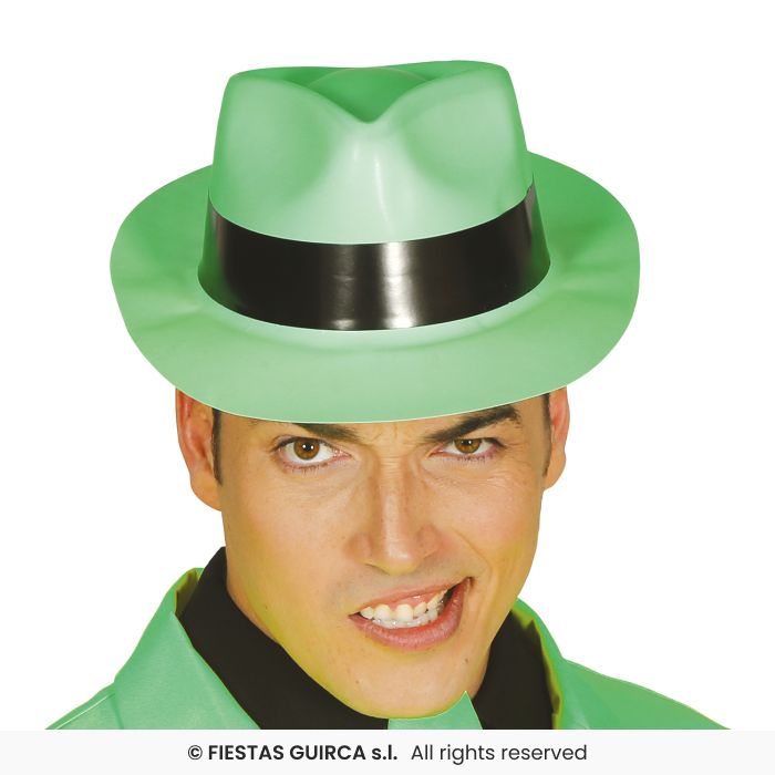 cappello gangster fluo