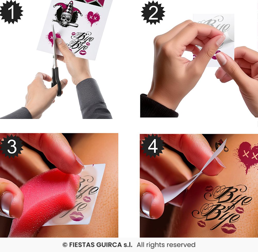tatuaggio Harley Quinn DC Comics