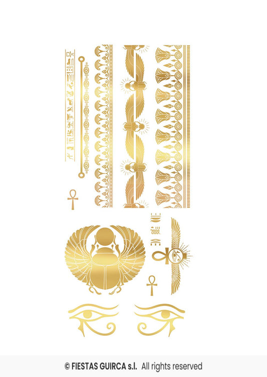 Tatuaggio oro egiziano
