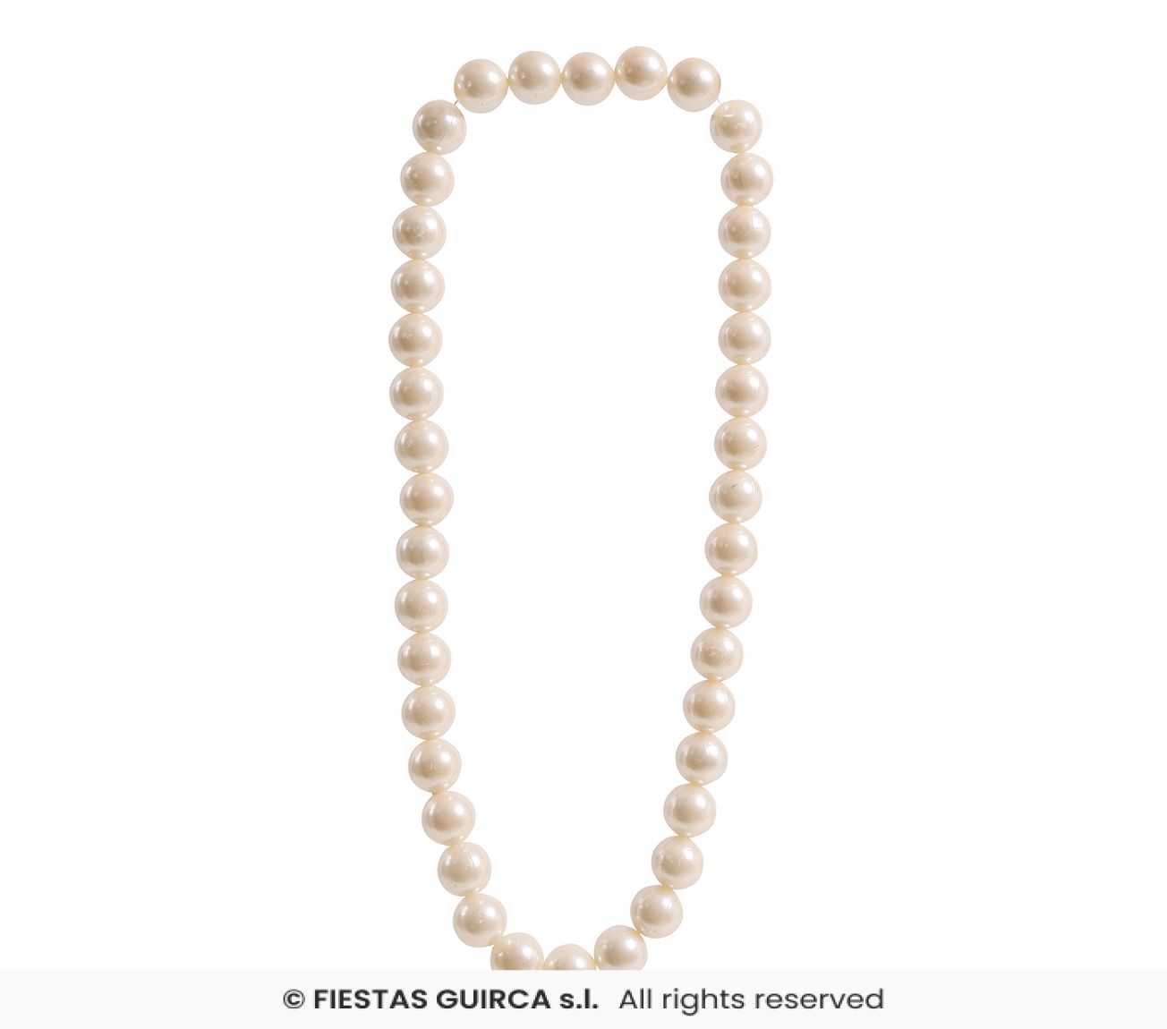 Collana con perle grandi