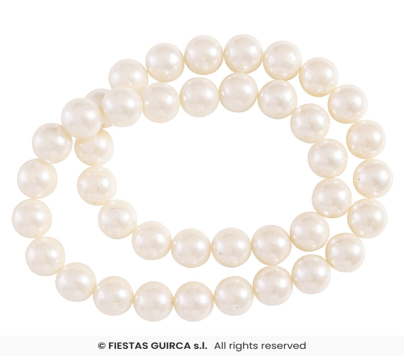Collana con perle grandi
