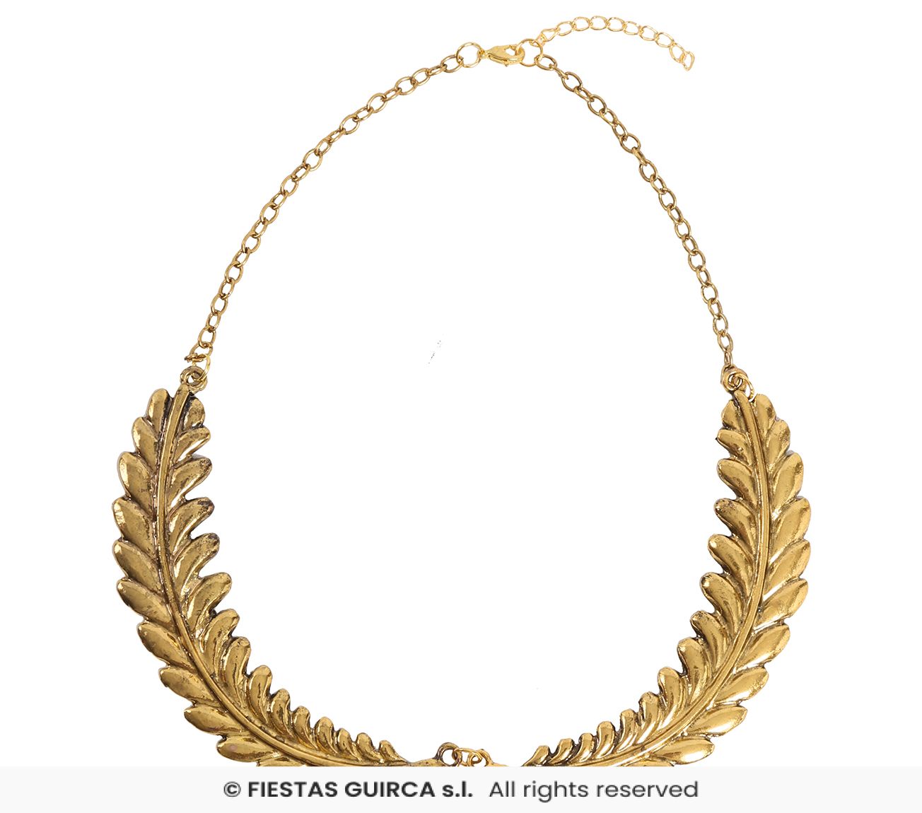 collana dorata romana