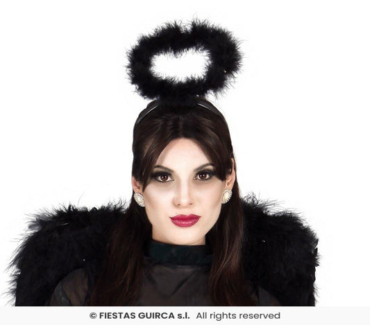 Cerchietto Aureola Nero