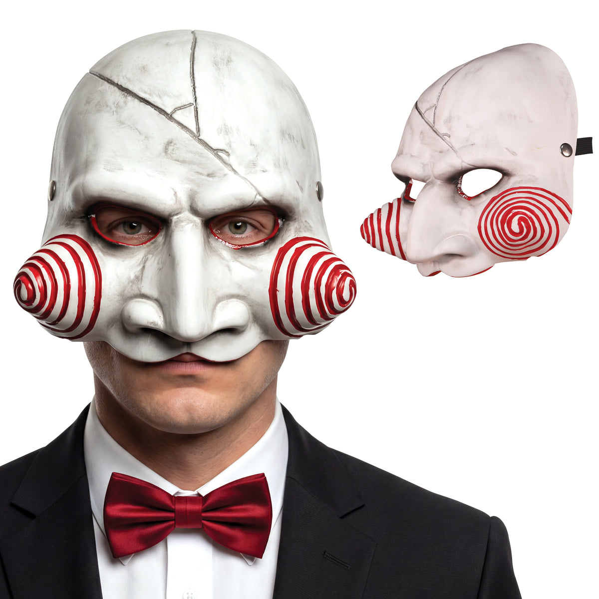 Maschera Mezzo Volto Saw L'Enigmista Horror Halloween