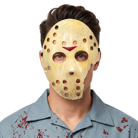 Maschera Rigida Spaccata Jason Venerdi' 13 Horror Halloween