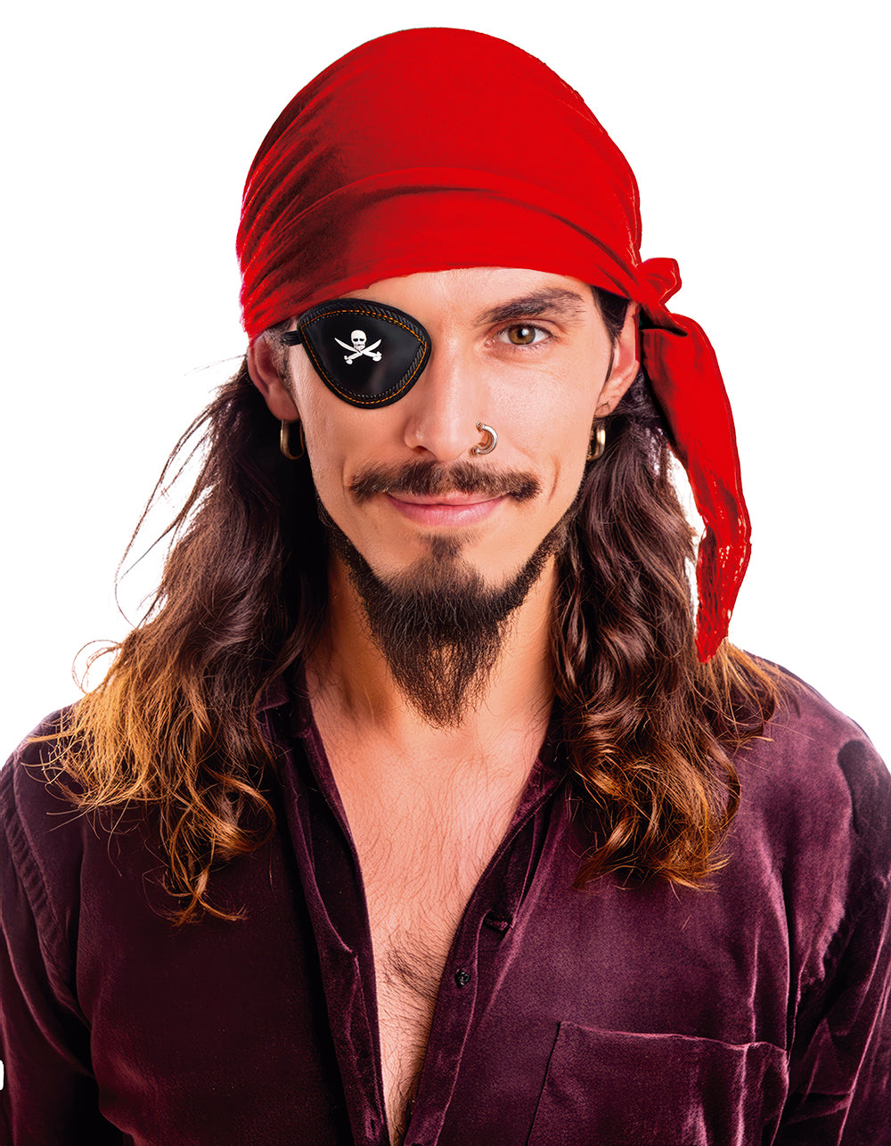 Fazzoletto Pirata in Terciopelo Sintetico 4