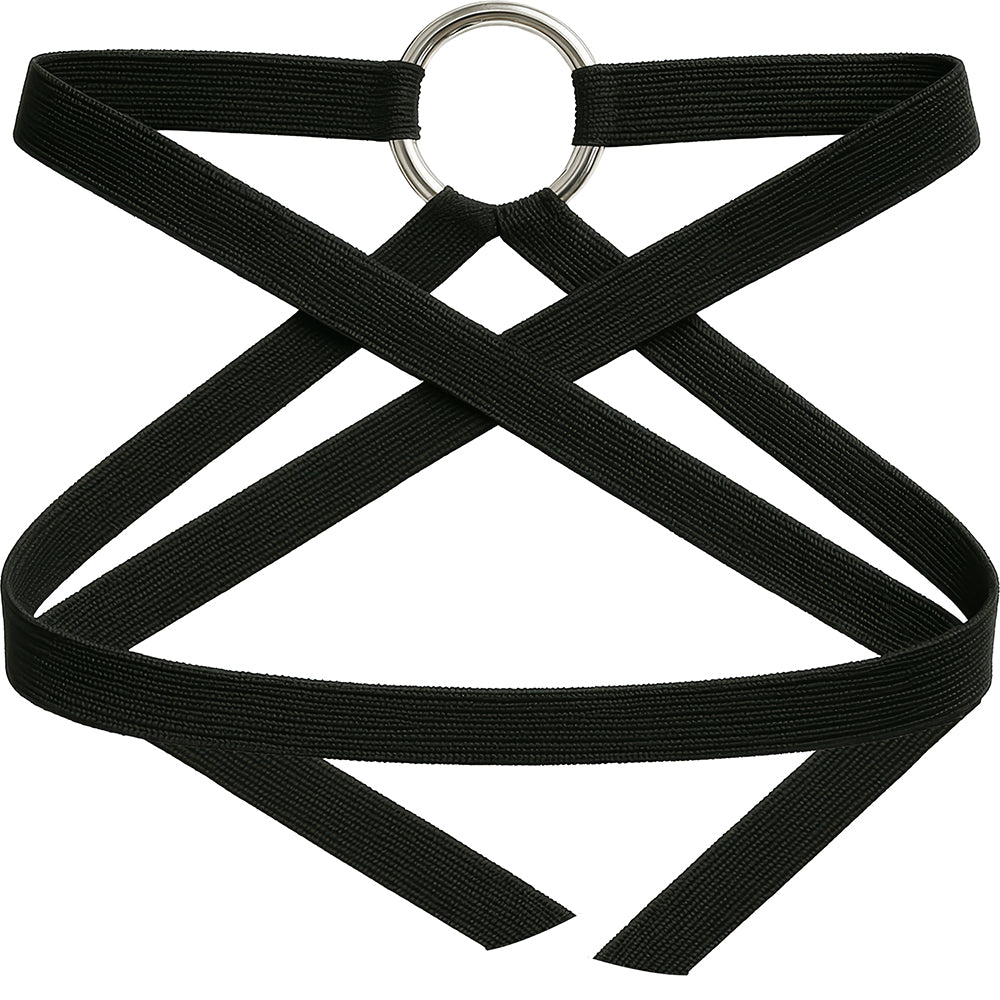 Nastro decorativo decorativo per gambe e braccia nero 4