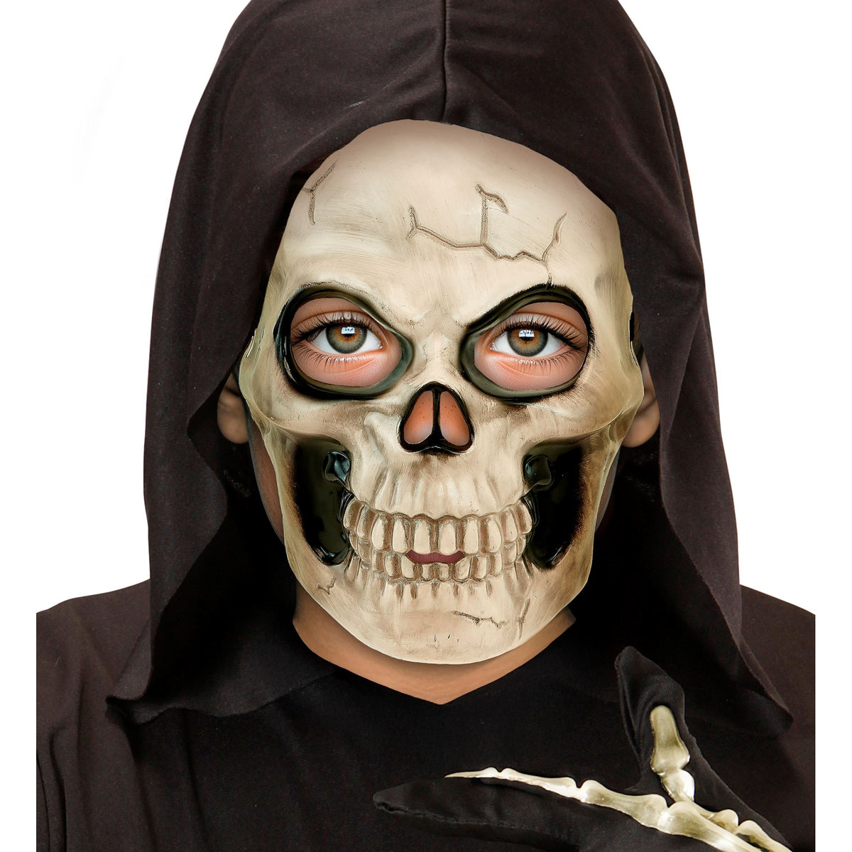 Maschera Rigida Bambino Teschio Horror Halloween
