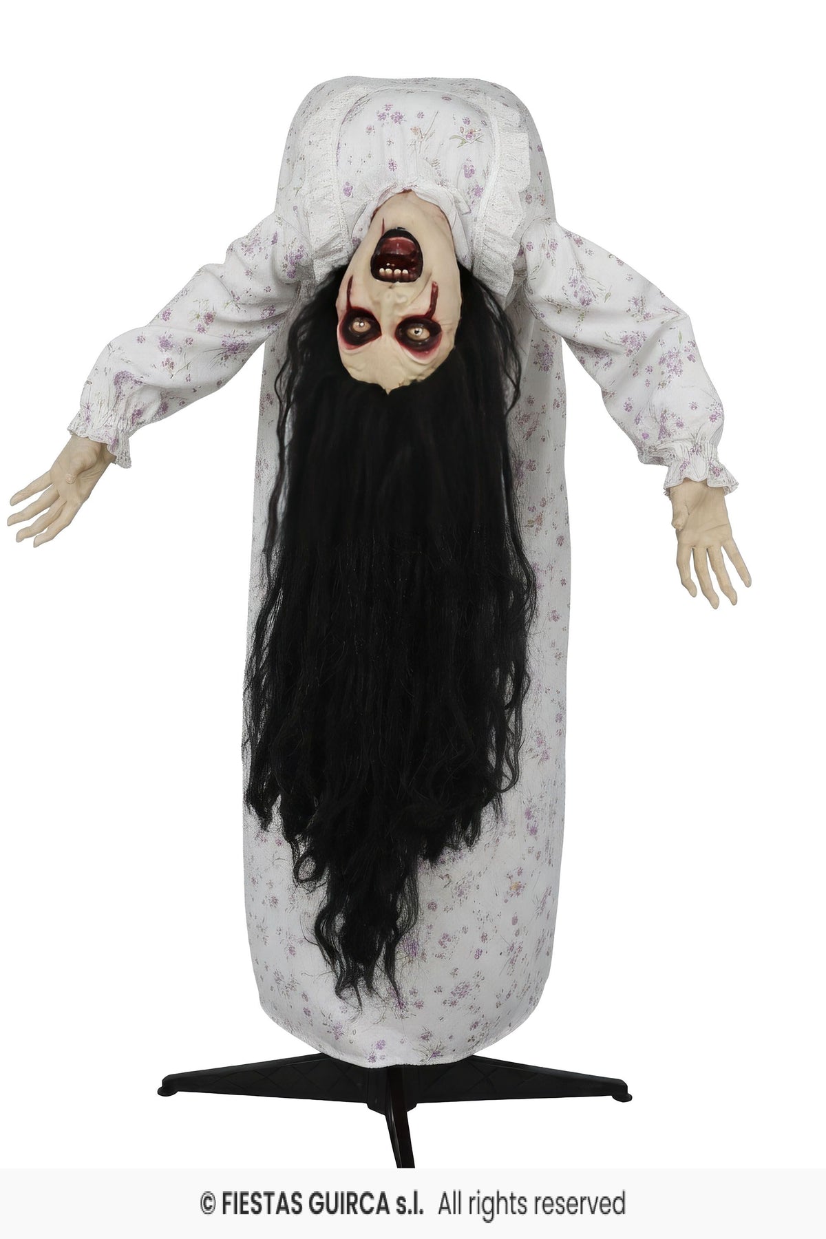 Donna Posseduta Animatronica con Luci Suoni e Movimenti H 135 cm