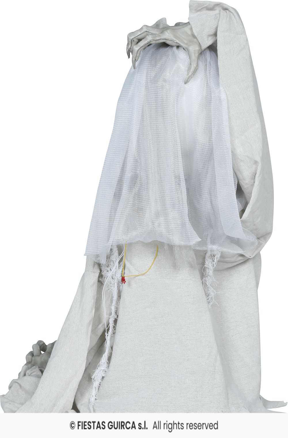 Sposa Zombie Animatronica con Luci Suoni e Movimento H 70 cm