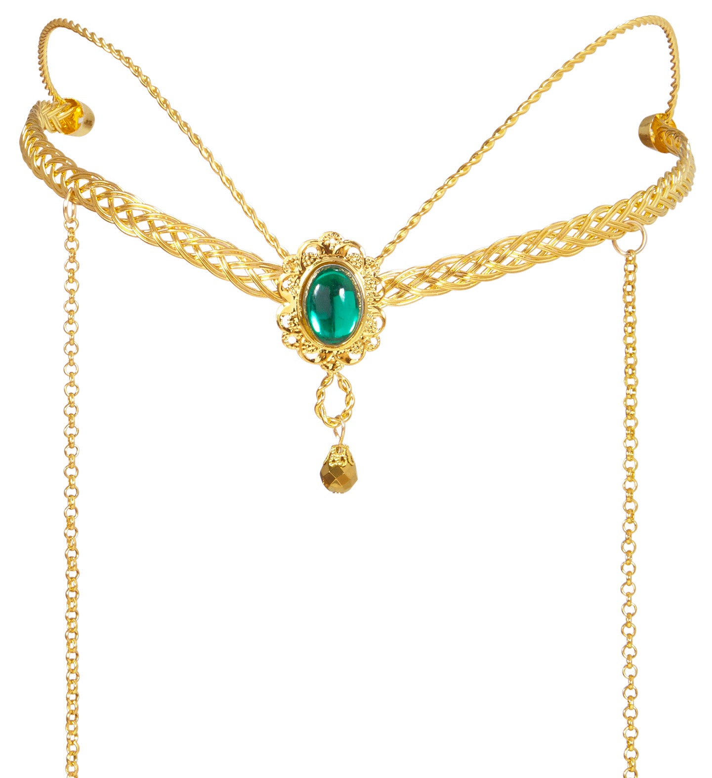 Diadema dorato elfo