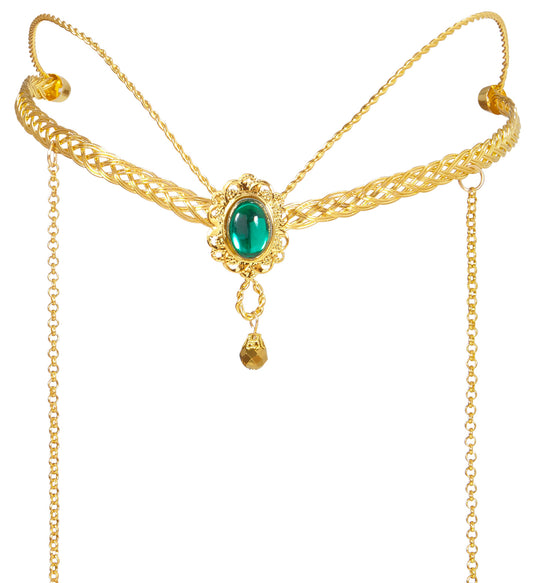 Diadema dorato elfo