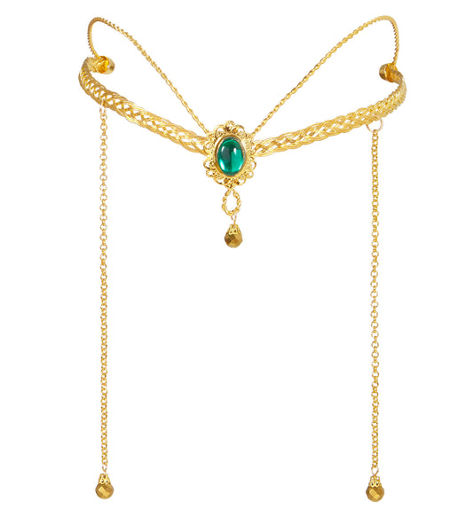 Diadema dorato elfo