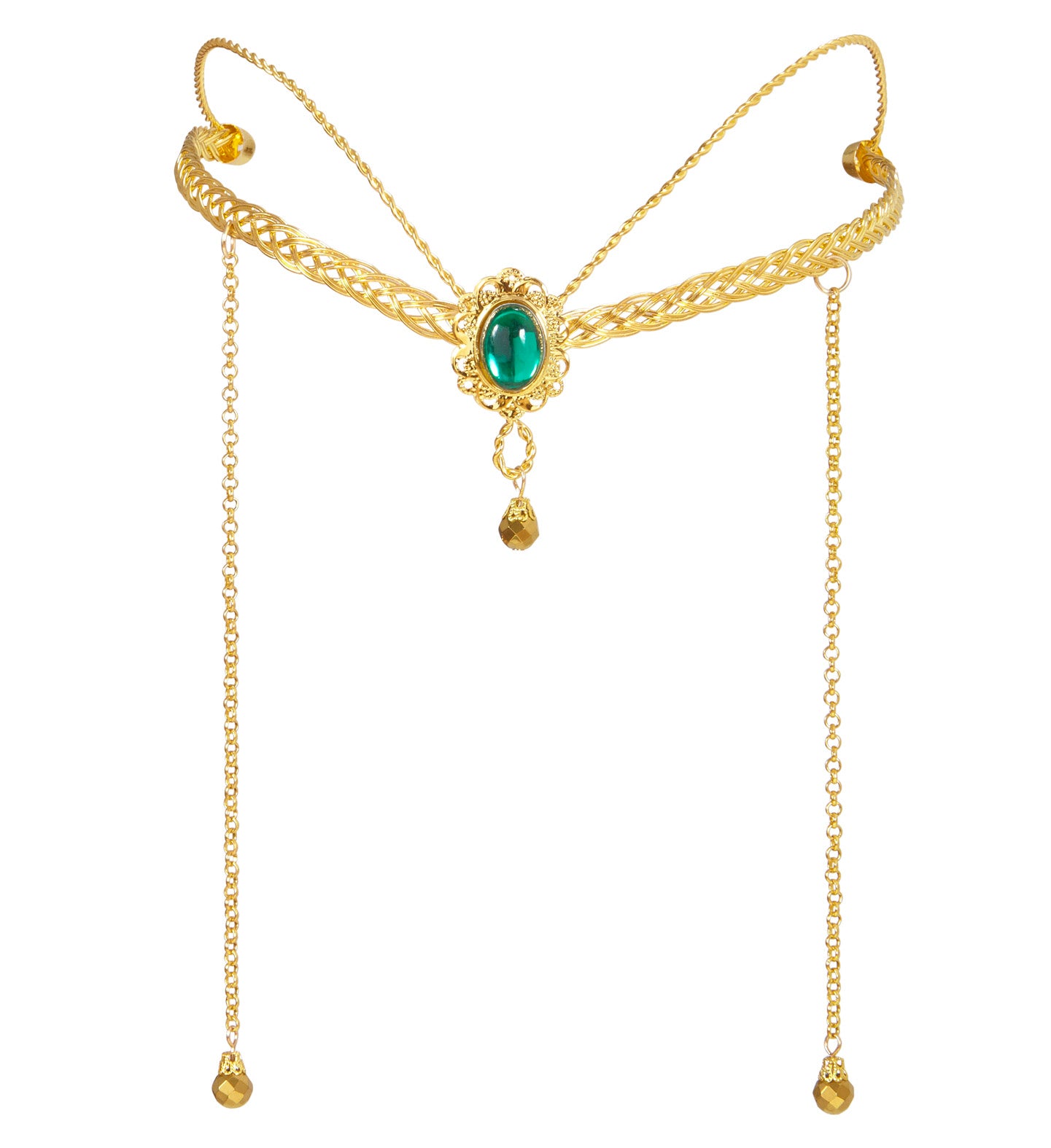 Diadema dorato elfo