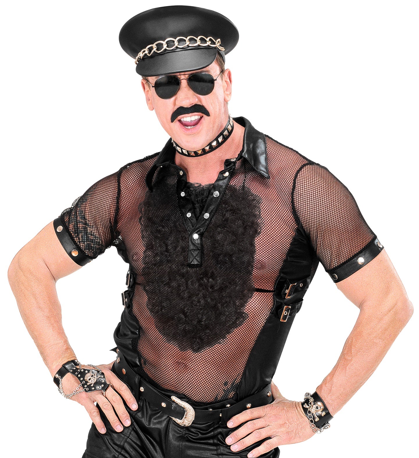 Petto peloso uomo costume