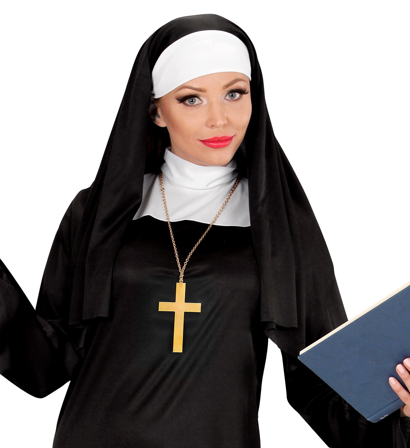 collana con croce oro