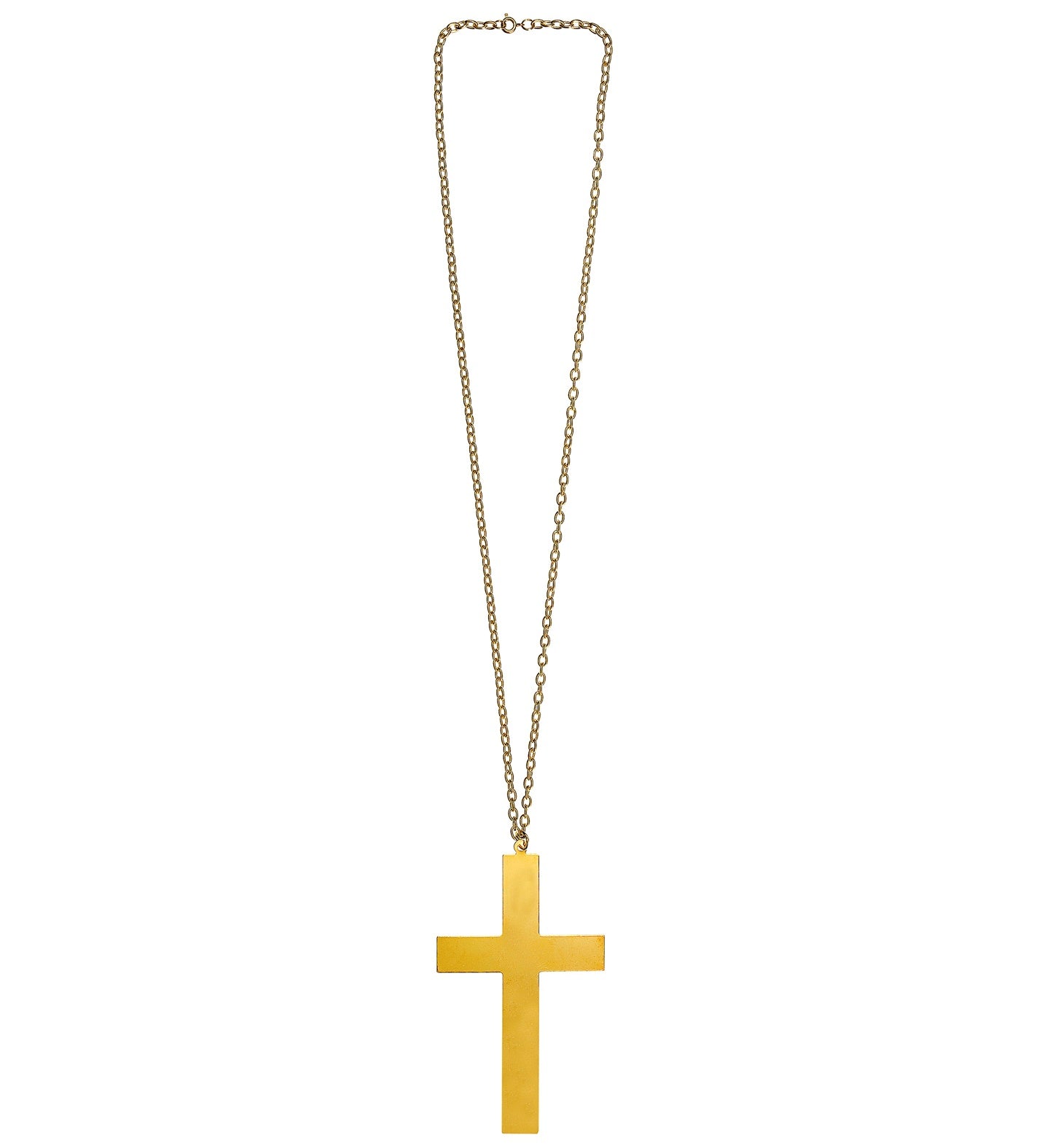 collana con croce oro
