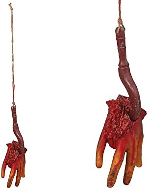 Mano da Appendere con Gancio da Macellaio Horror Halloween