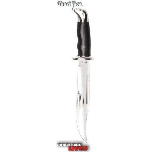 Coltello Ghost Face Originale Cromato 35 cm. Scream Halloween