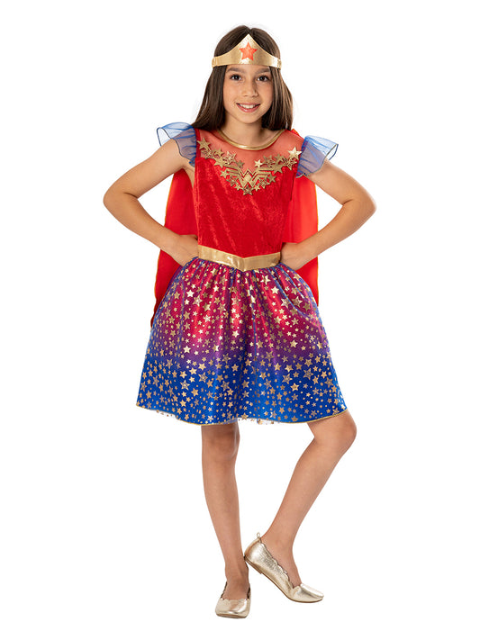 Costume Wonder Woman Deluxe Bambina