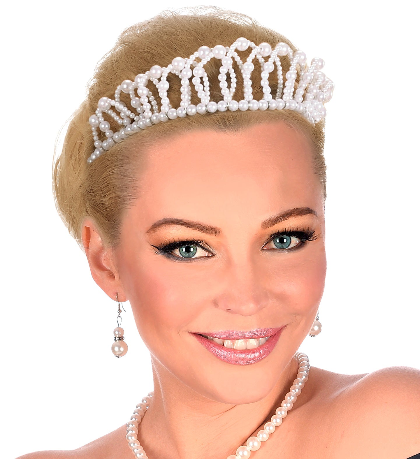corona principessa con perle