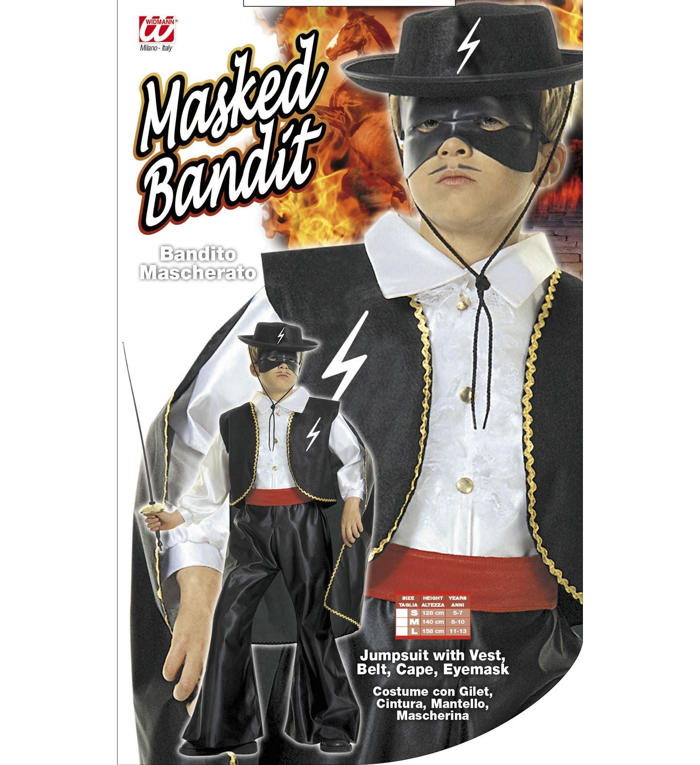 costume zorro