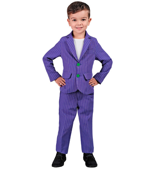 Costume Clown Malvagio con Giacca e Pantaloni Joker DC Batman Gotham City