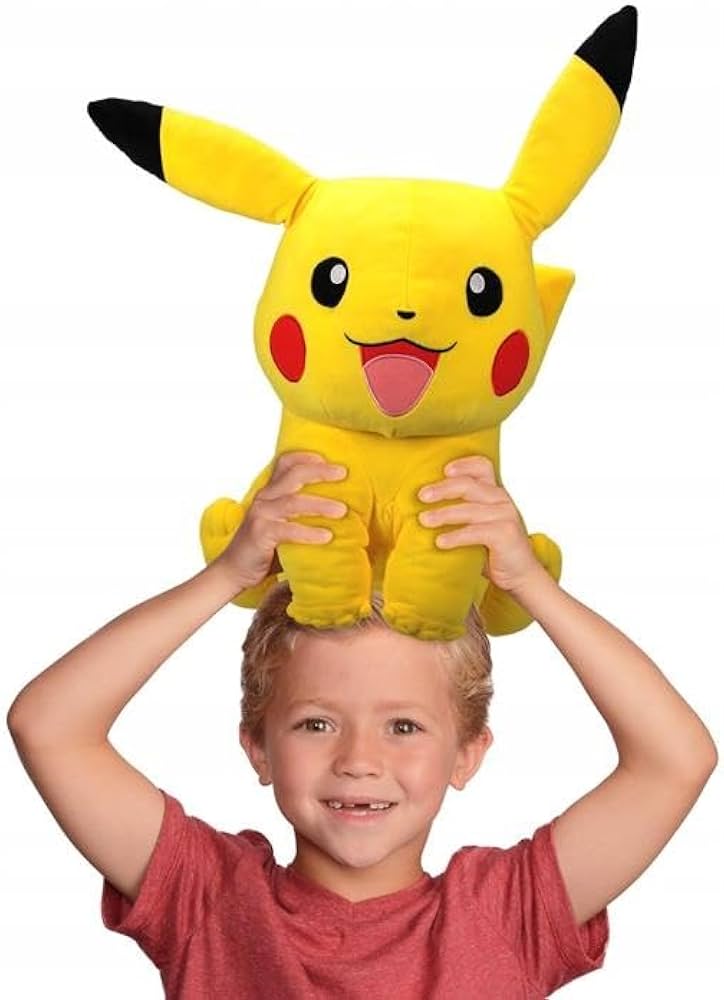 Peluche Originale Pikachu Pokemon Plush 48cm
