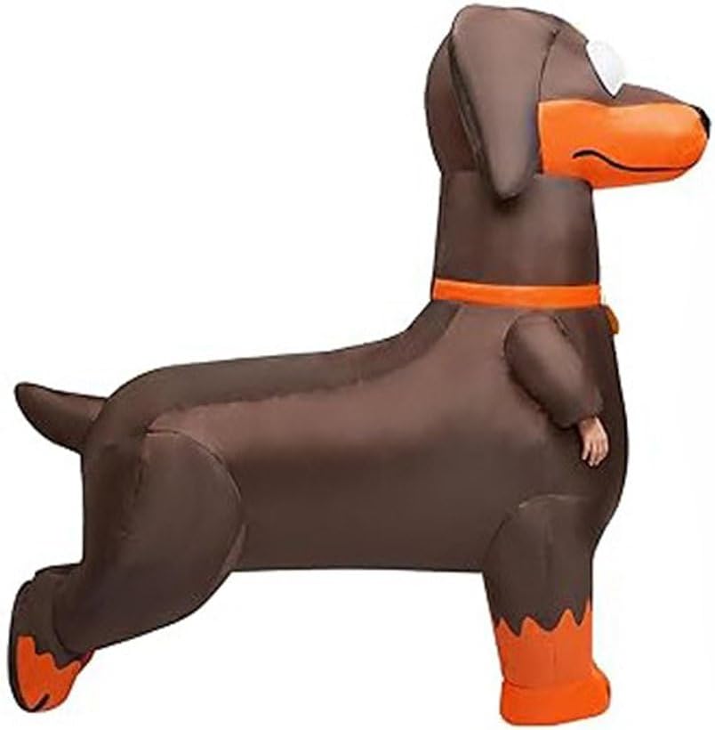 Costume Gonfiabile Adulto Cane Bassotto