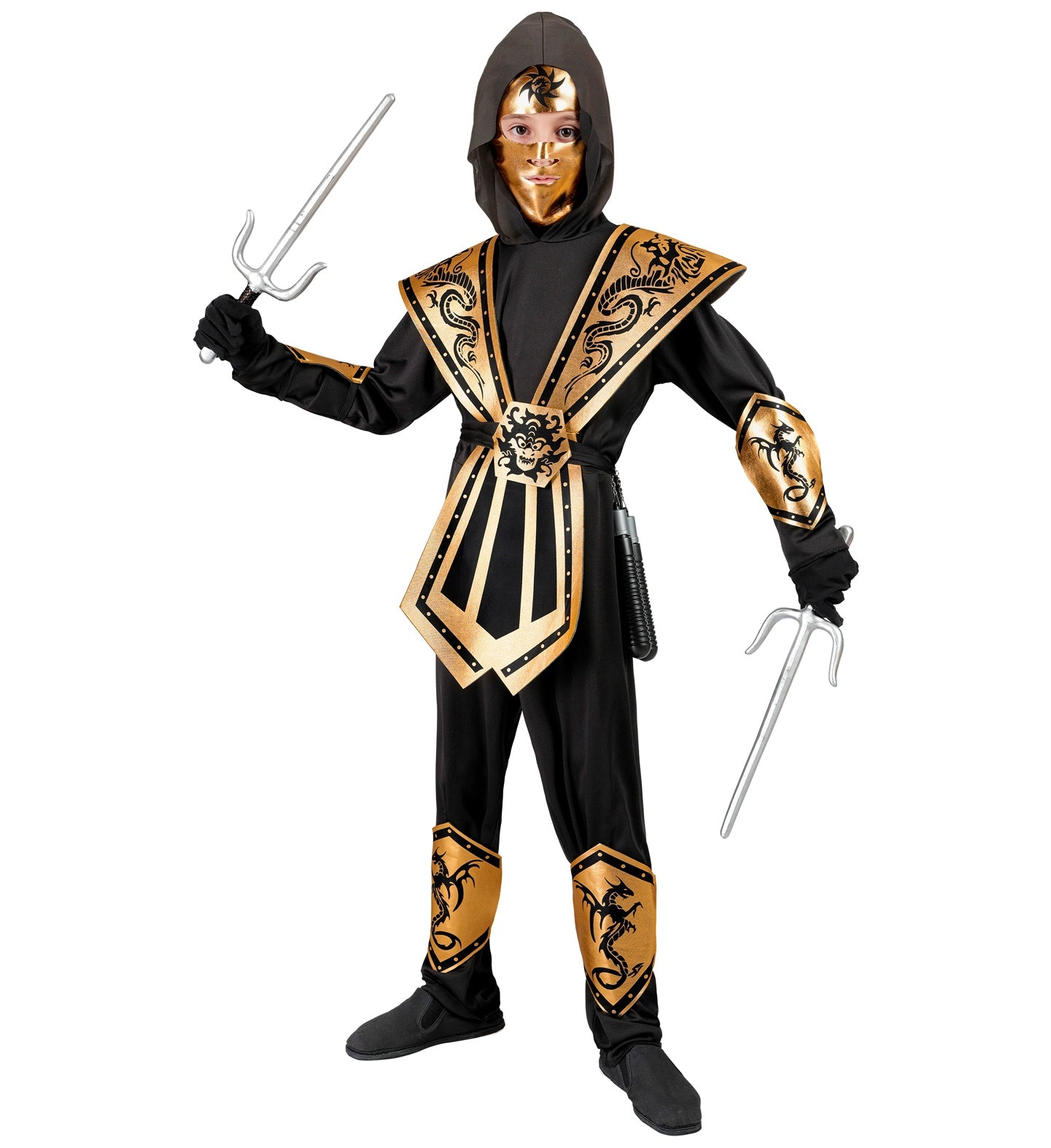 gold kombat ninja
