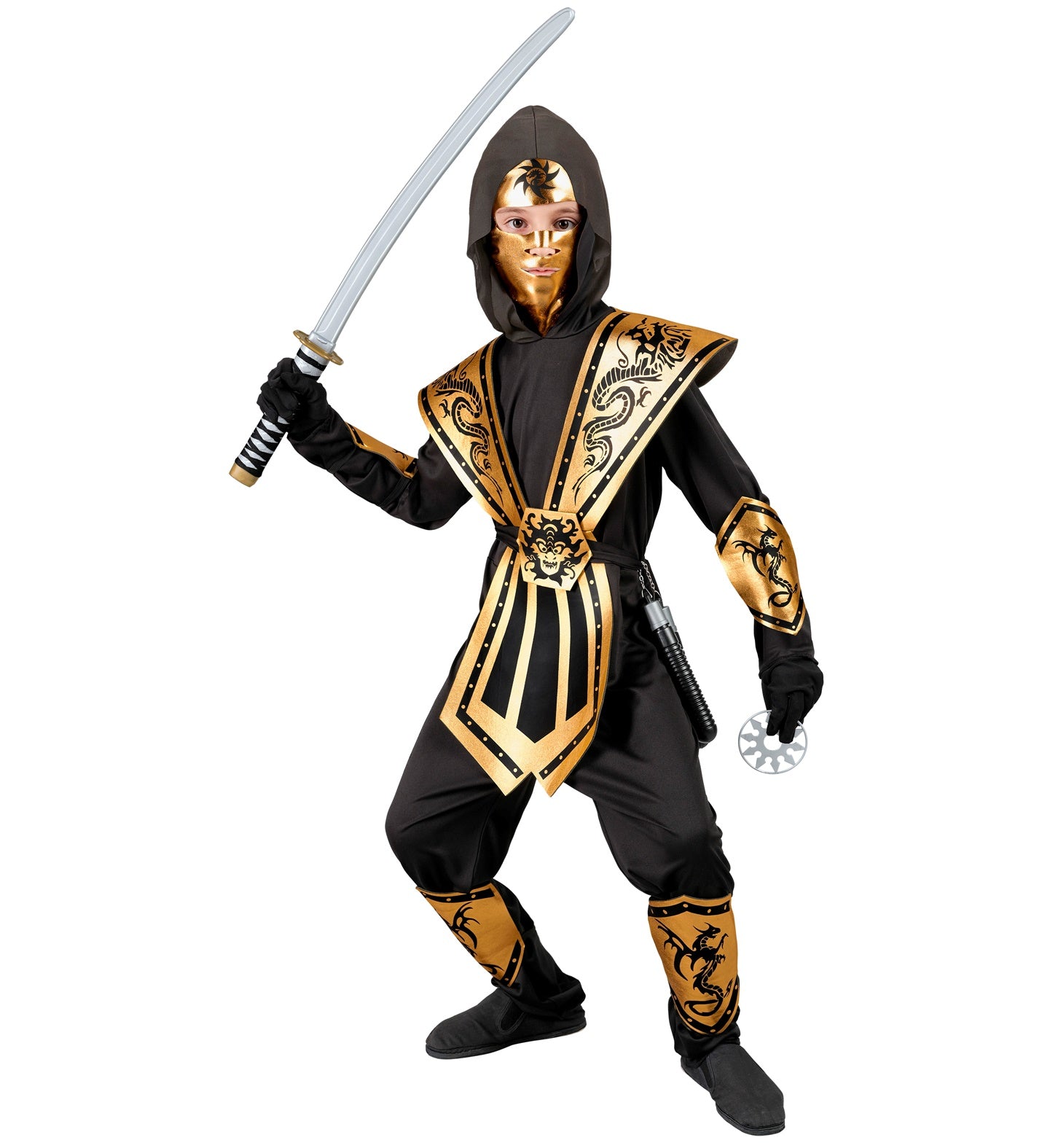 gold kombat ninja