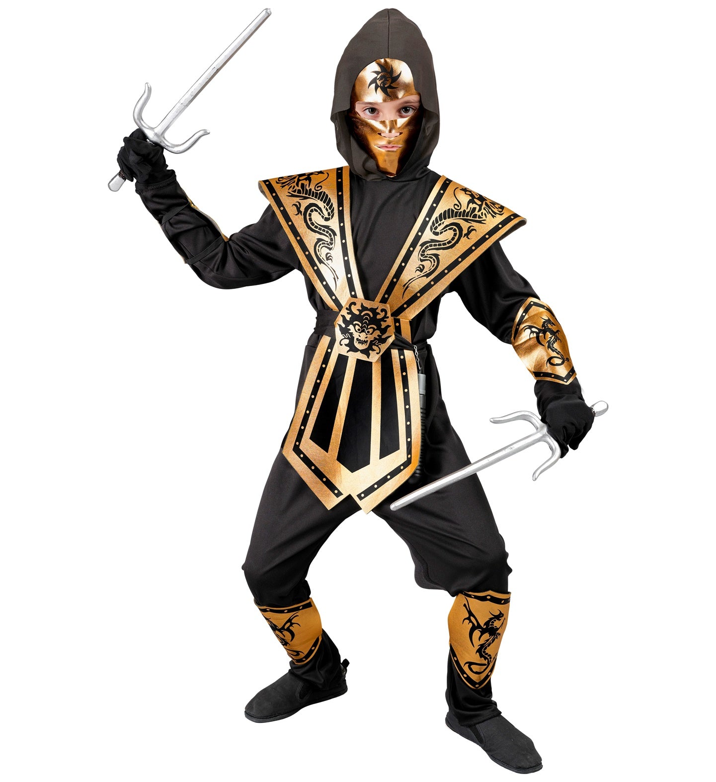 gold kombat ninja